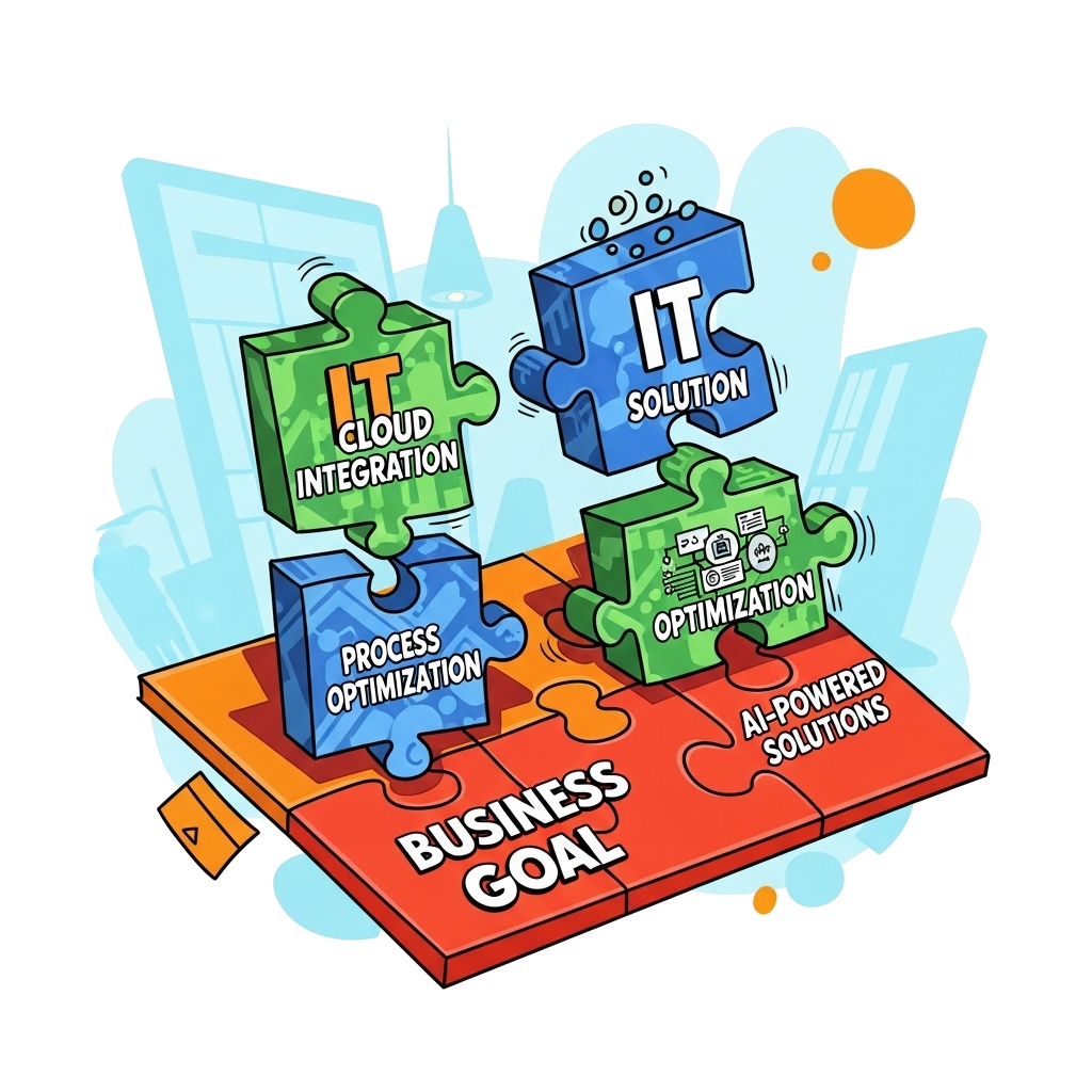 complete solution puzzle pieces